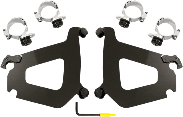 MEMPHIS SHADES 2321-0355 Bullet Mounting Kit - XV19 - Black