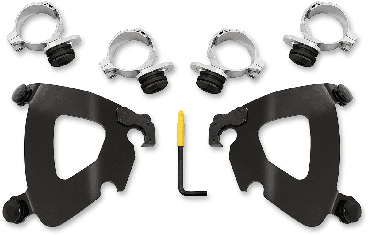 MEMPHIS SHADES 2321-0393 Gauntlet Mounting Kit - Black - Scout