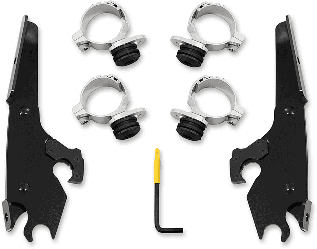 MEMPHIS SHADES 2321-0405 Batwing Mounting Kit - Black - Scout