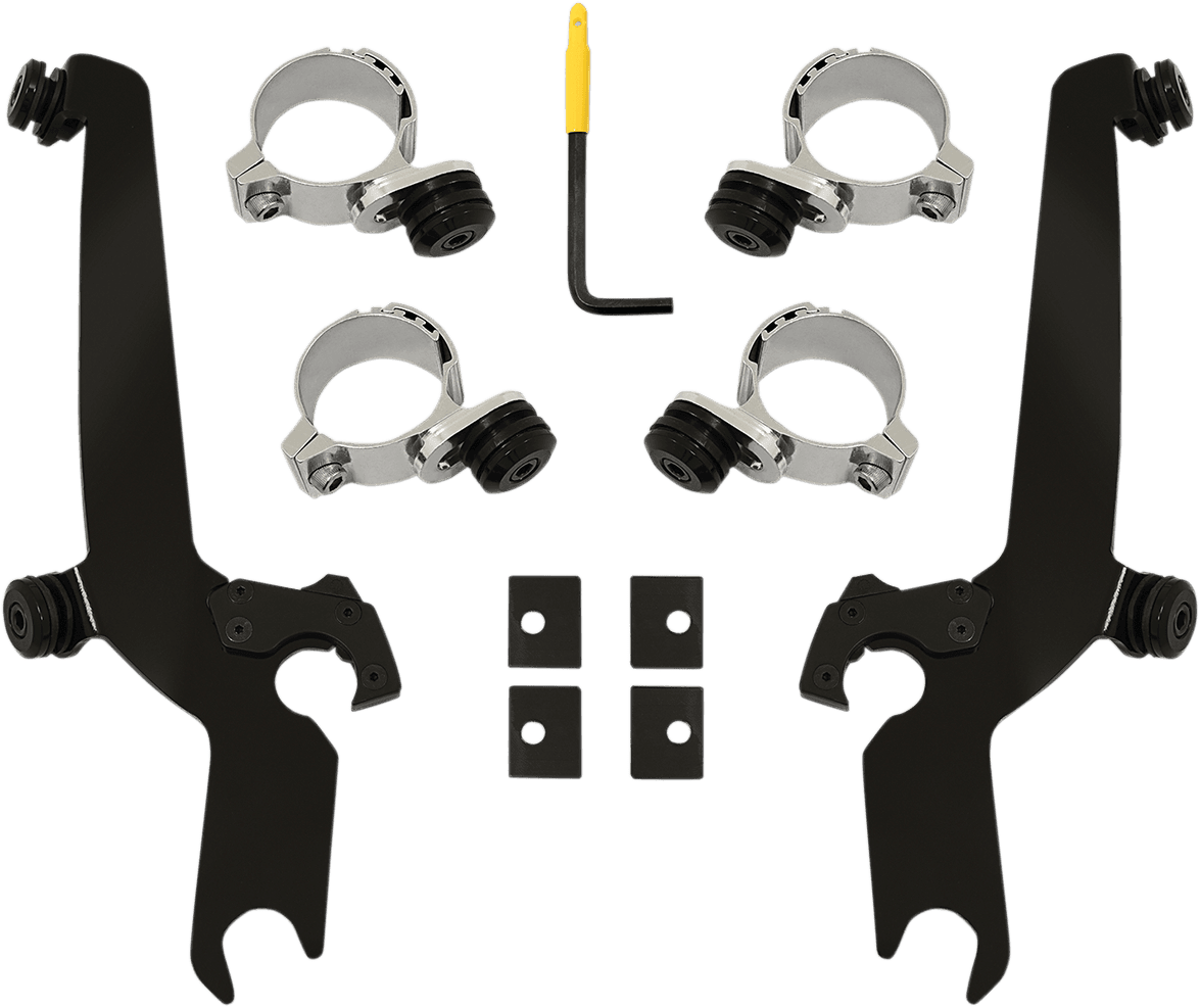 MEMPHIS SHADES 2321-0407 Trigger Lock Sportshield Mounting Kit - Rebel