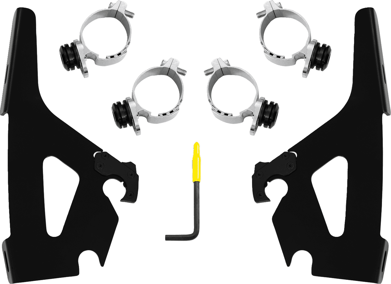 MEMPHIS SHADES 2321-0773 Batwing Mounting Kit - Black - Chief