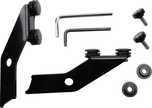 MEMPHIS SHADES 2321-0776 Lowers Mount - Black - Chief Bobber/Super Chief
