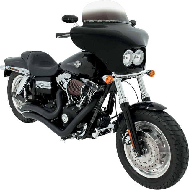 MEMPHIS SHADES 2330-0092 Batwing Fairing - Fat Bob — image 4 of 4