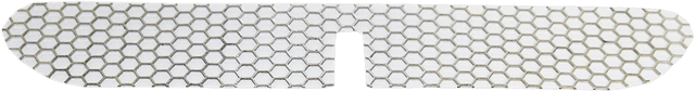 KLOCK WERKS 2330-0122 Fairing Vent Screen - Honeycomb - Chrome – FLHT/FLHX — image 1 of 2