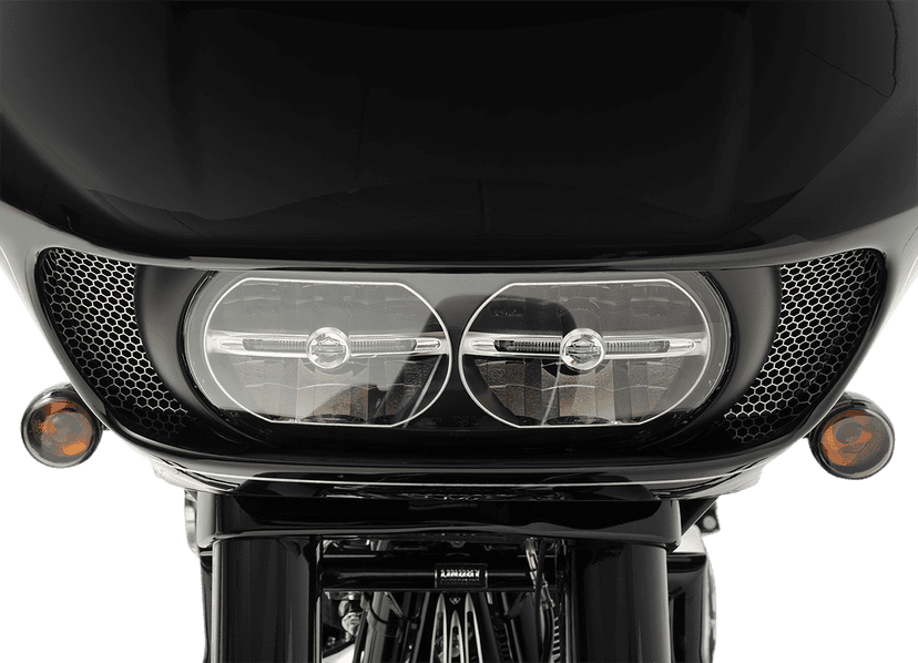 KLOCK WERKS 2330-0145 Fairing Vent Screen - Honeycomb - Chrome - FLTR — image 4 of 4