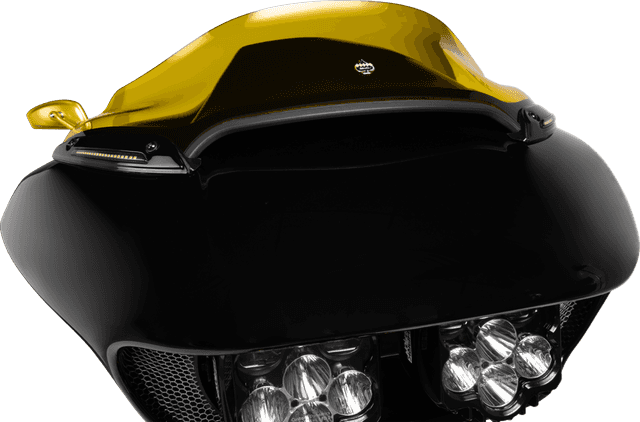 KLOCK WERKS 2330-0145 Fairing Vent Screen - Honeycomb - Chrome - FLTR — image 2 of 4