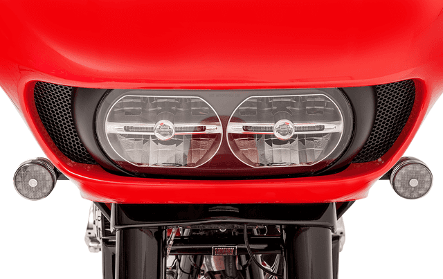 KLOCK WERKS 2330-0199 Fairing Vent Screen - Round - Black - FLTR — image 2 of 4