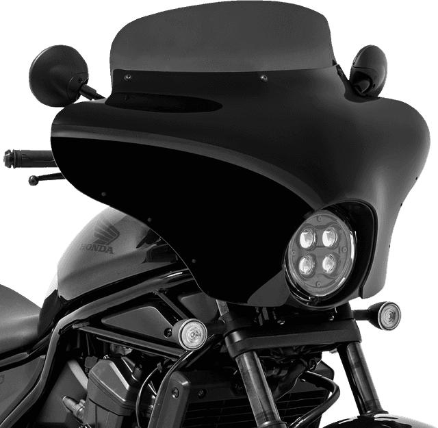 MEMPHIS SHADES 2330-0267 Batwing Fairing - Honda