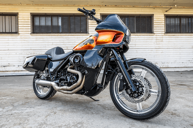 SADDLEMEN 2330-0308 S-RT Mini Fairing - FXR — image 6 of 6
