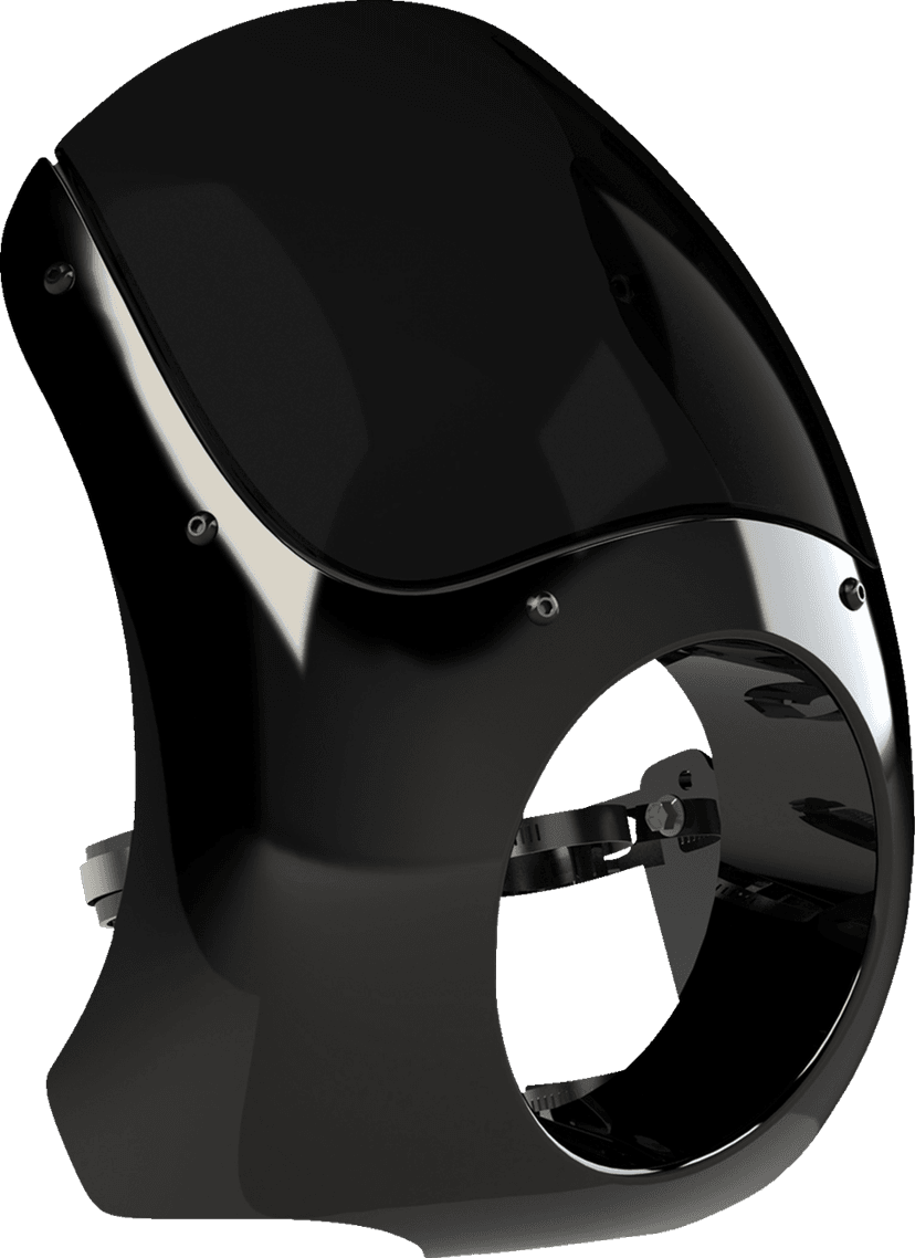 BURLY BRAND 2330-0321 Outlaw Fairing - 5-3/4" Headlight - 35 mm - 49 mm Forks — image 1 of 2