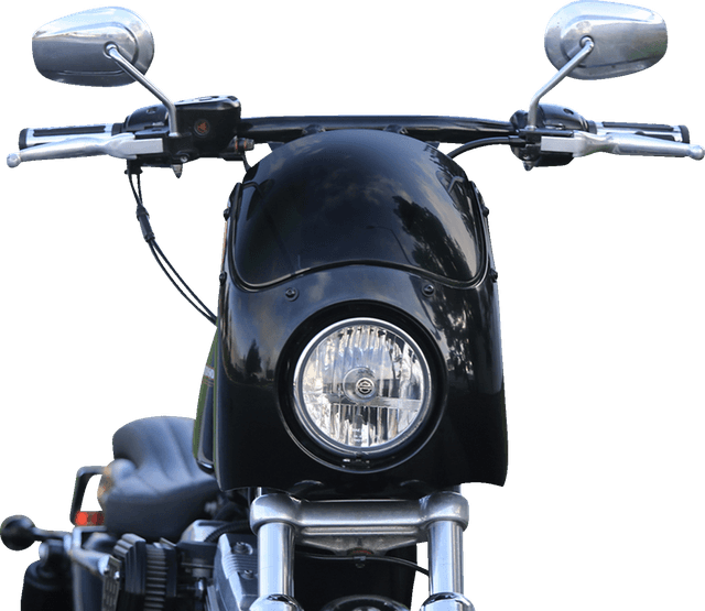BURLY BRAND 2330-0321 Outlaw Fairing - 5-3/4" Headlight - 35 mm - 49 mm Forks — image 2 of 2