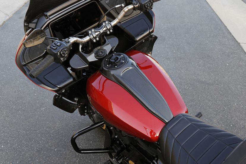 ARLEN NESS 2330-0336 Tank Dash Panel - Carbon Fiber - FLTRX/FLHX — image 3 of 3