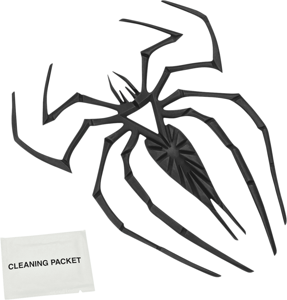 SHOW CHROME 2331-0158 Tank Pad - Spider - Black