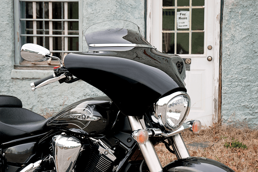 MEMPHIS SHADES 2350-0128 Fairing Windshield Trim - Stainless Steel - Polished - Slim — image 3 of 6
