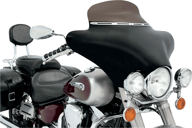MEMPHIS SHADES 2350-0134 Fairing Windshield Trim - Stainless Steel - Slotted - Slim — image 3 of 5