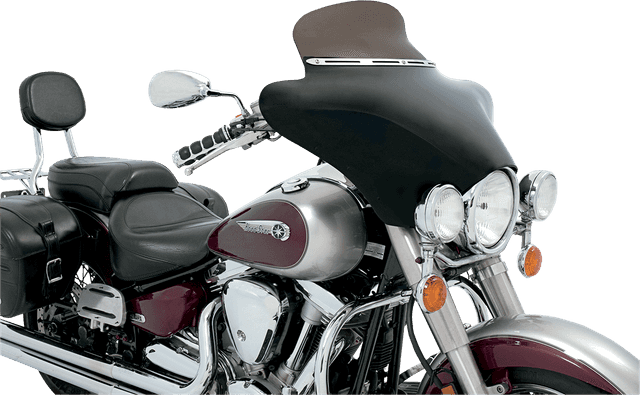 MEMPHIS SHADES 2350-0134 Fairing Windshield Trim - Stainless Steel - Slotted - Slim — image 4 of 5