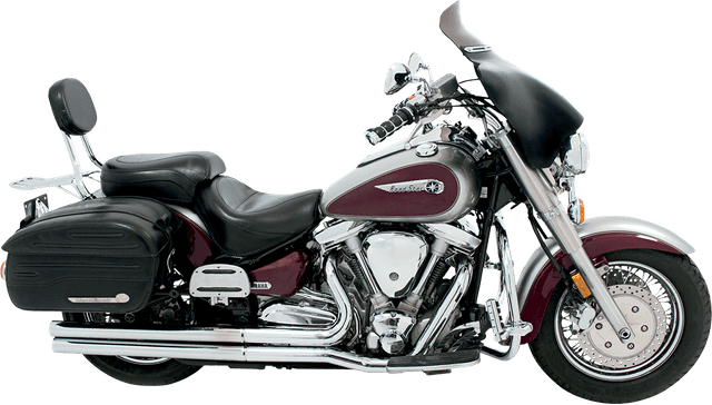 MEMPHIS SHADES 2350-0134 Fairing Windshield Trim - Stainless Steel - Slotted - Slim — image 5 of 5