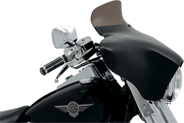 MEMPHIS SHADES 2350-0167 Batwing Spoiler Shield - 5" - Smoke — image 2 of 2