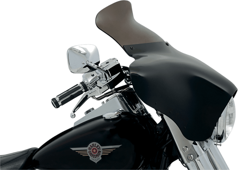 MEMPHIS SHADES 2350-0170 Batwing Spoiler Shield - 9" - Smoke — image 2 of 2