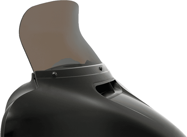 MEMPHIS SHADES 2350-0241 Spoiler Windshield - 8-1/2" - Smoke - FLH — image 2 of 3