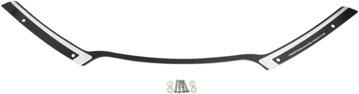 PERFORMANCE MACHINE (PM) 2350-0314 Windshield Trim - Scallop - Contrast Cut - FLTR '15-'21