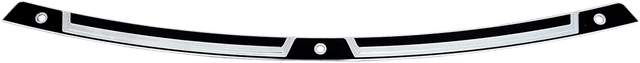KLOCK WERKS 2350-0321 Flare® Windshield Trim - FLW - Black Contrast - '14-'25 FLH — image 1 of 2
