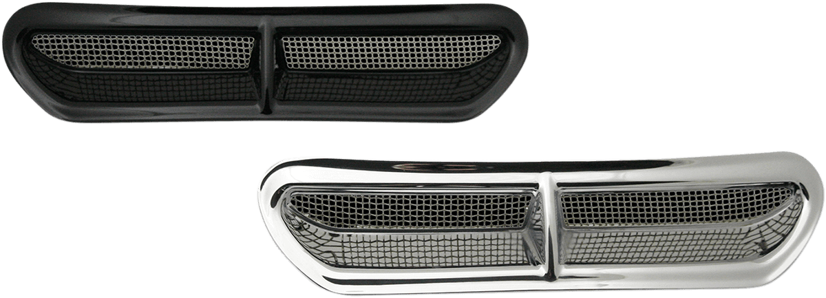 CUSTOM DYNAMICS 2350-0357 Fairing Vent Cover - Black