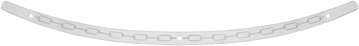 MEMPHIS SHADES 2350-0361 Windshield Trim - Polished - Chain - 96-'13 FLH