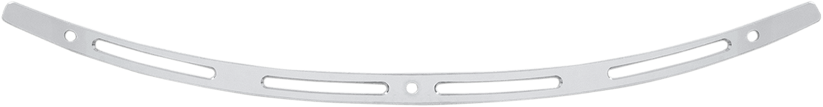MEMPHIS SHADES 2350-0363 Windshield Trim - Polished - Slots - '96-'13 FLH