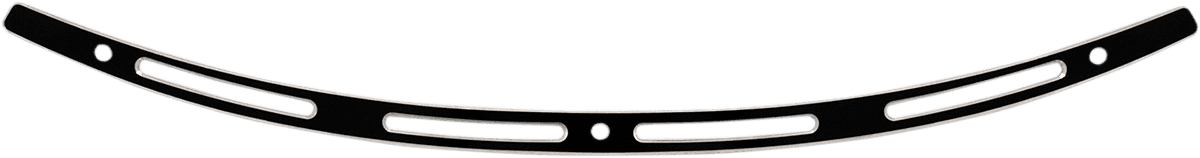 MEMPHIS SHADES 2350-0364 Windshield Trim - Black - Slots - '96-'13 FLH