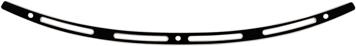 MEMPHIS SHADES 2350-0364 Windshield Trim - Black - Slots - '96-'13 FLH