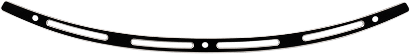 MEMPHIS SHADES 2350-0364 Windshield Trim - Black - Slots - '96-'13 FLH