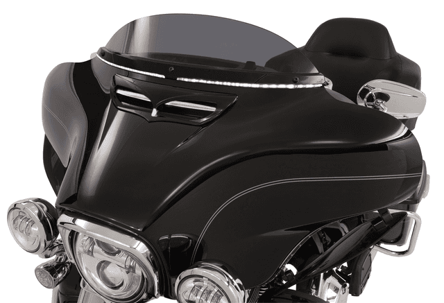 CIRO 2350-0470 LED Windshield Trim - Black - FLH — image 2 of 3