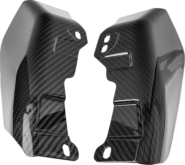 SLYFOX 2350-0572 Air Deflector - Gloss - '09-'23 Touring — image 2 of 2
