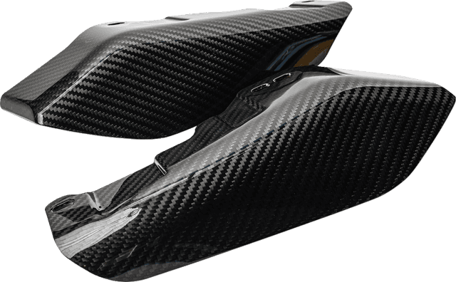 SLYFOX 2350-0572 Air Deflector - Gloss - '09-'23 Touring — image 1 of 2