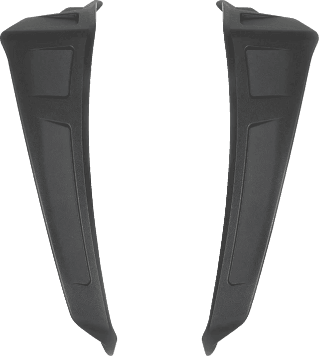 KLOCK WERKS 2350-0577 Flare® Wings - Black - '20-'25 Indian — image 1 of 4
