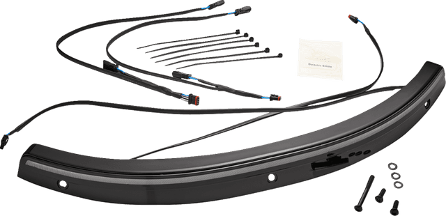 CIRO 2350-0584 Solaire LED Windshield Trim - Black