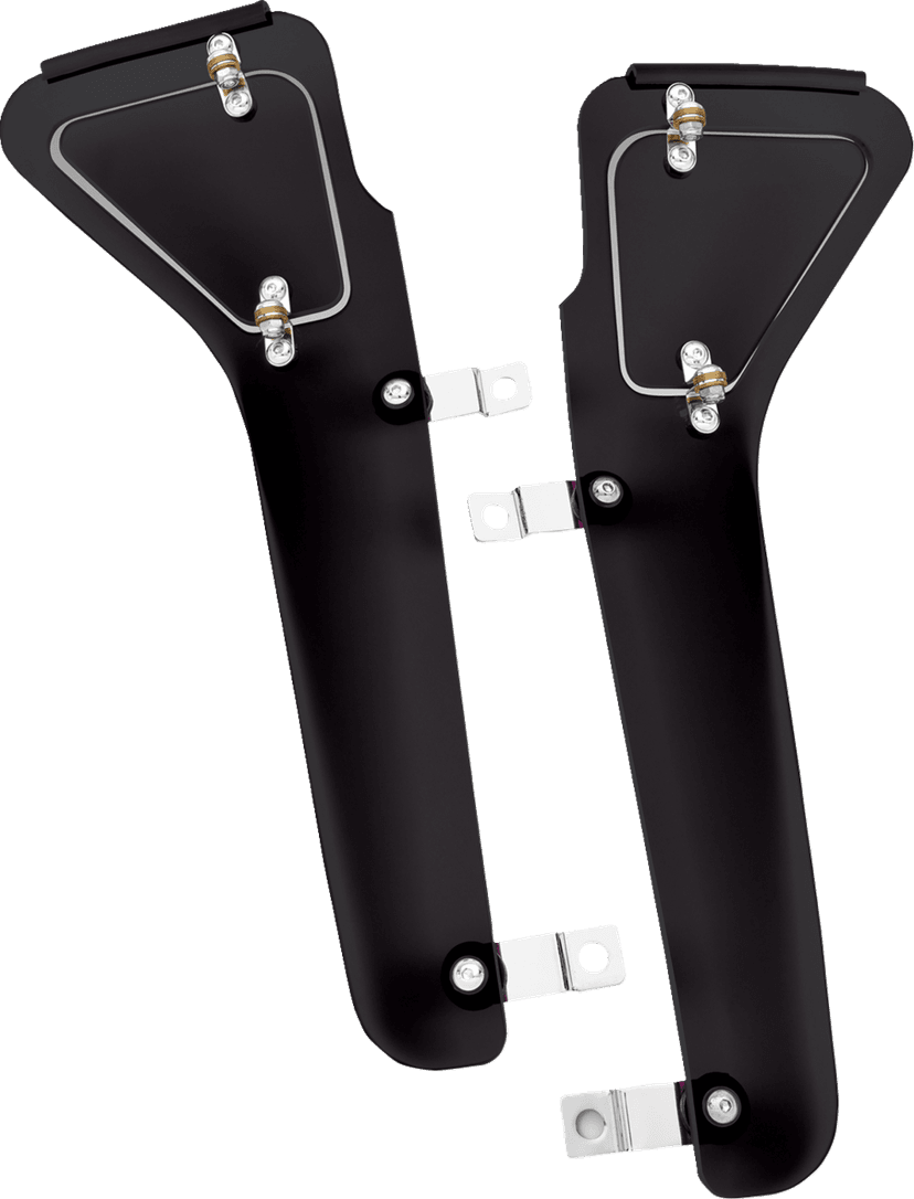 SHOW CHROME 2350-0590 Upper Wind Deflectors - GL 1800 — image 1 of 2