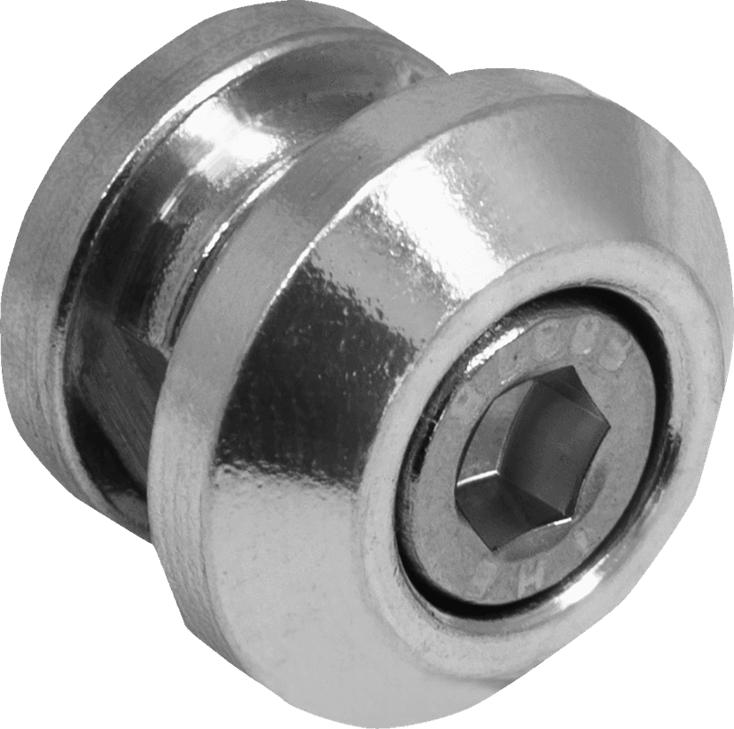 MEMPHIS SHADES 2350-0611 2-Part Plate Connector Assembly - Trigger-Lock® - Polished — image 1 of 3