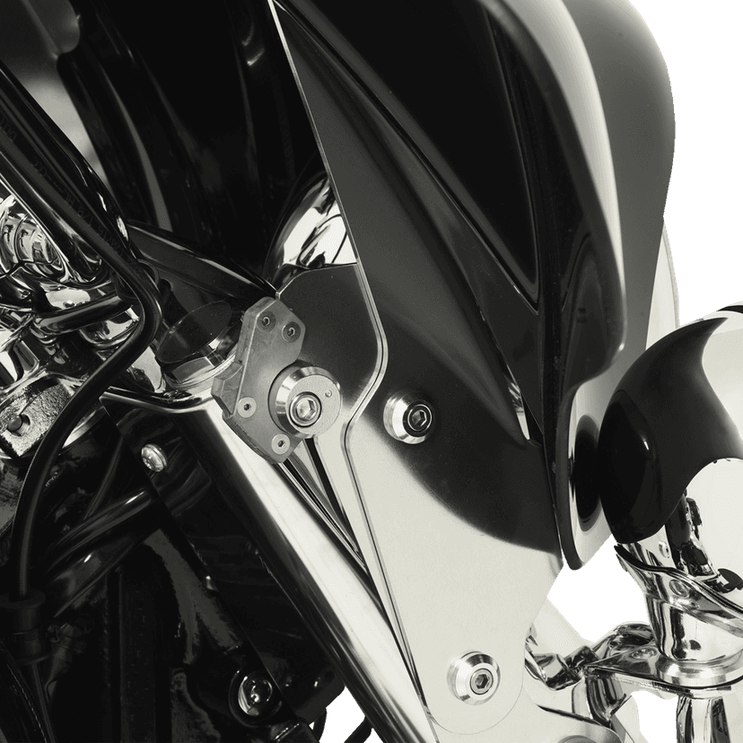 MEMPHIS SHADES 2350-0611 2-Part Plate Connector Assembly - Trigger-Lock® - Polished — image 3 of 3