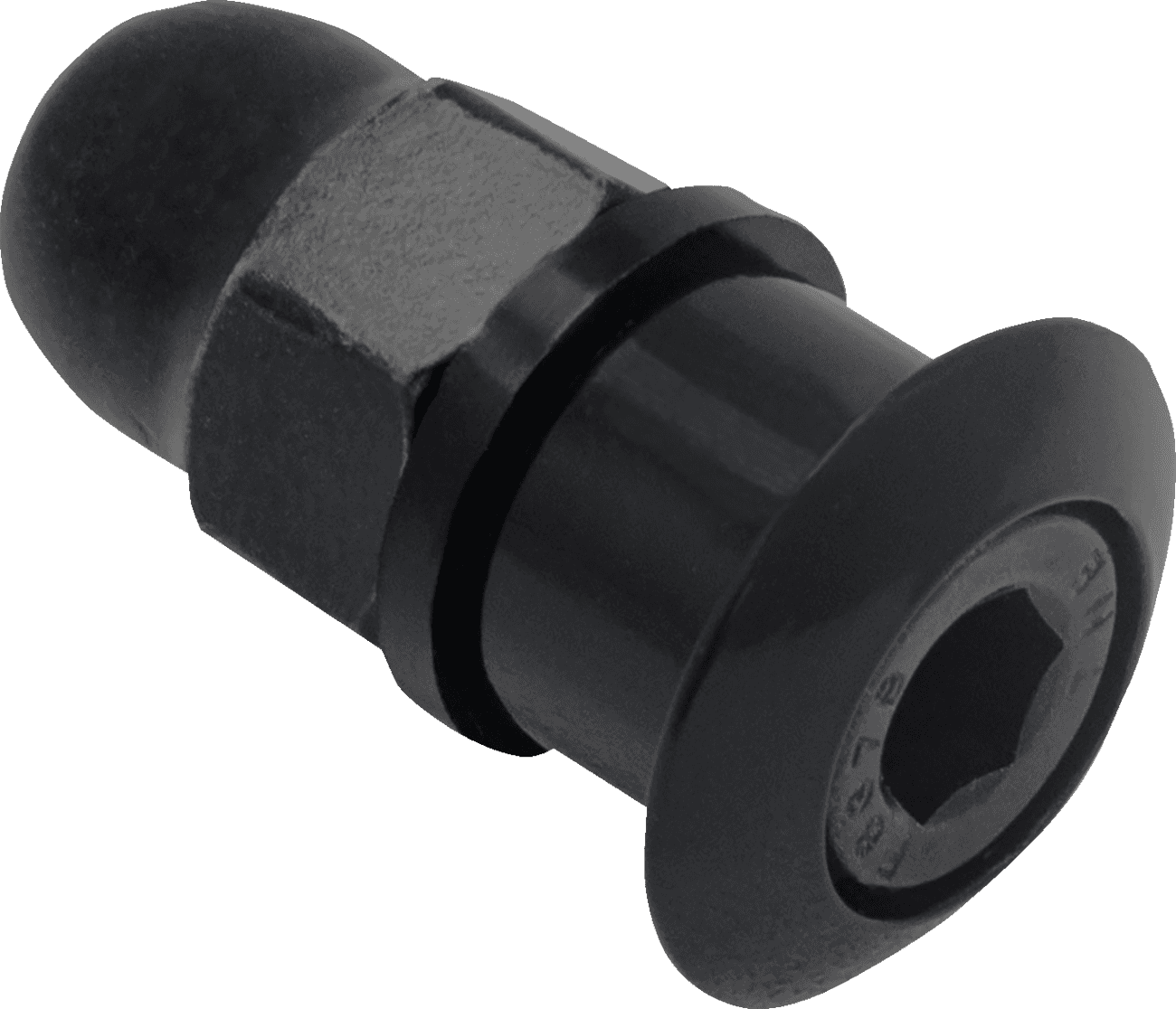 MEMPHIS SHADES 2350-0620 Screw Nut Assembly - Fats Slim - Black