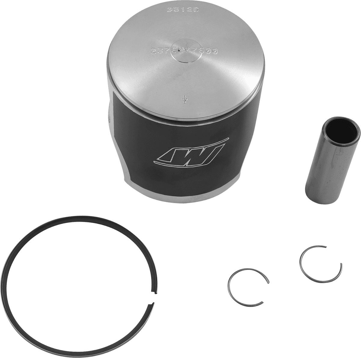WISECO 2376M07600 Piston Kit - 76.00 mm - 643 Engine Type - Ski-Doo