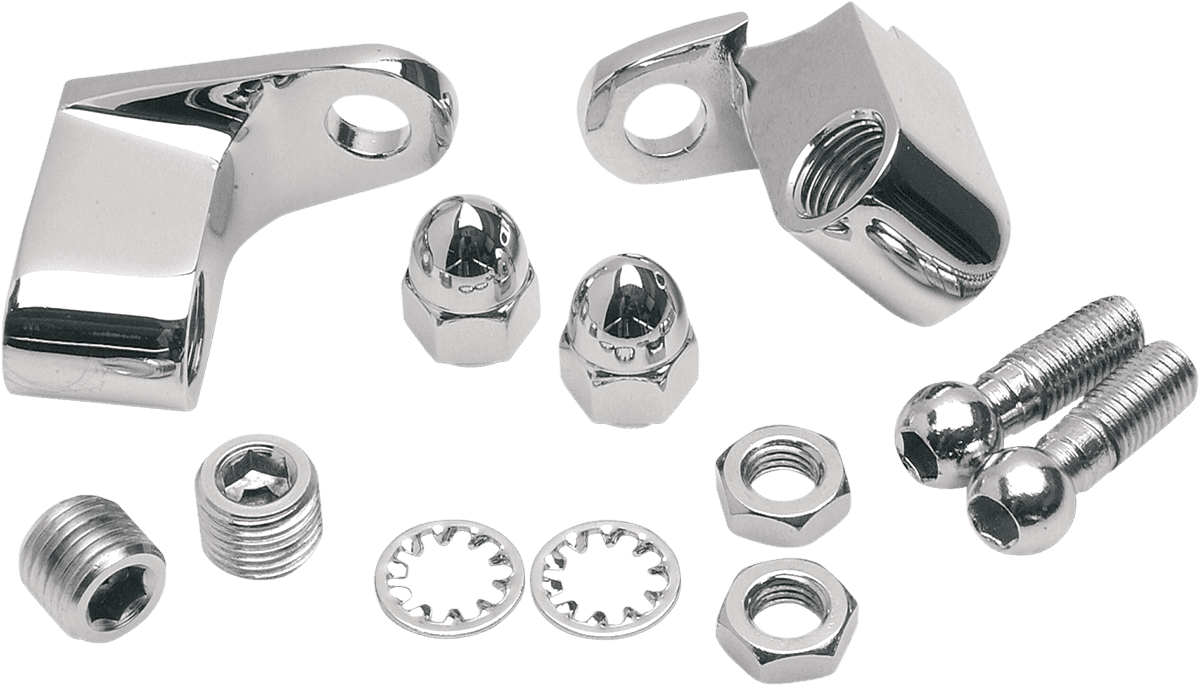 DRAG SPECIALTIES 2401-0078 Front Signal Mounts - Big Twin