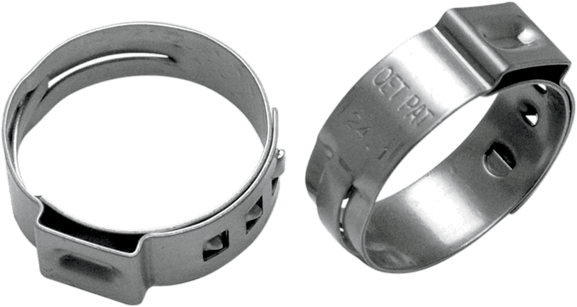 MOTION PRO 2401-0549 Ear Clamps - Cooling System - Stepless - 20.9-24.1 mm - 10 Pack