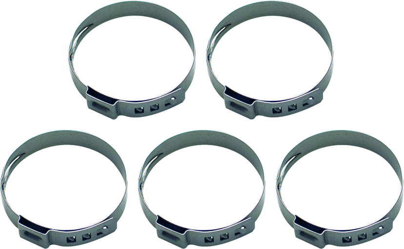 MOTION PRO 2401-0554 Ear Clamps - Cooling System - Stepless - 36.4-39.6 mm - 5 Pack