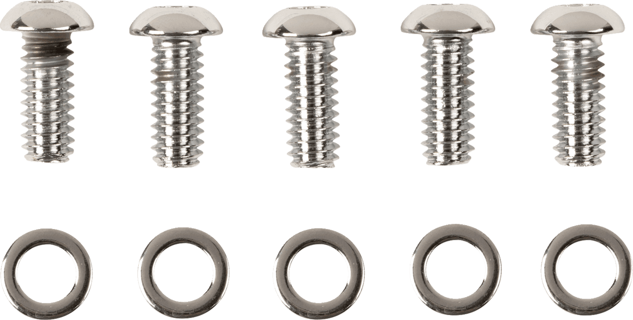 DRAG SPECIALTIES 2401-0768 Bolt Kit - Derby Cover - Smooth/Button-Head/Torx - Dyna/Softail/Touring