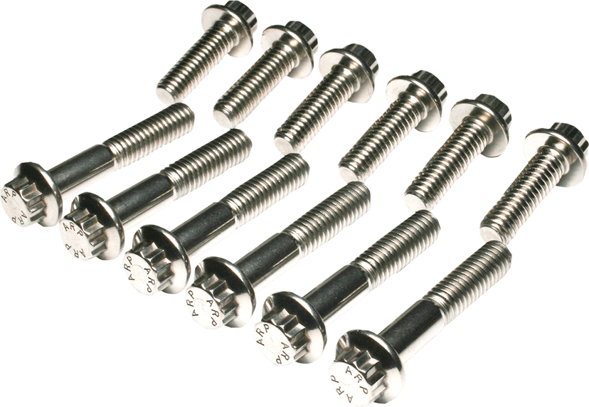 FEULING OIL PUMP CORP. 2401-0812 Fastener Kit - Rocker Cover - 12-Point/Dress-Up - Twin Cam