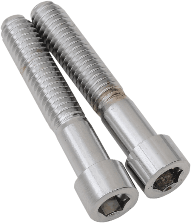DRAG SPECIALTIES 2401-0978 Bolt Kit - Starter - Smooth/Socket-Head - Chrome - M8