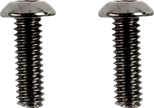 DRAG SPECIALTIES 2401-1027 Bolt Kit - Timing Cover - Smooth/Button-Head/Torx - Black/Chrome - M8