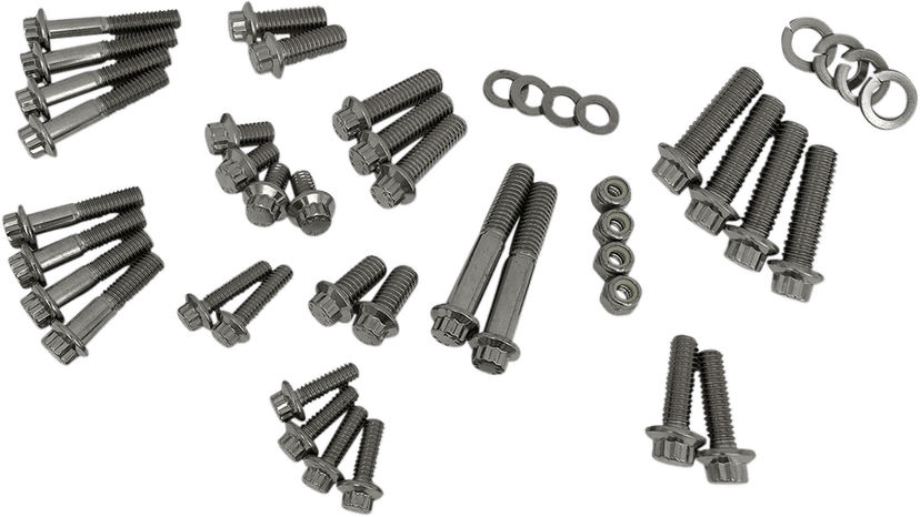 FEULING OIL PUMP CORP. 2401-1099 Fastener Kit - Chassis/Trim - 12-Point/Dress-Up - M8 Road Glide
